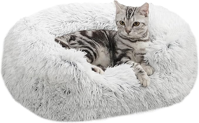 Soothe & Snooze Lounge Shag Dog Bed