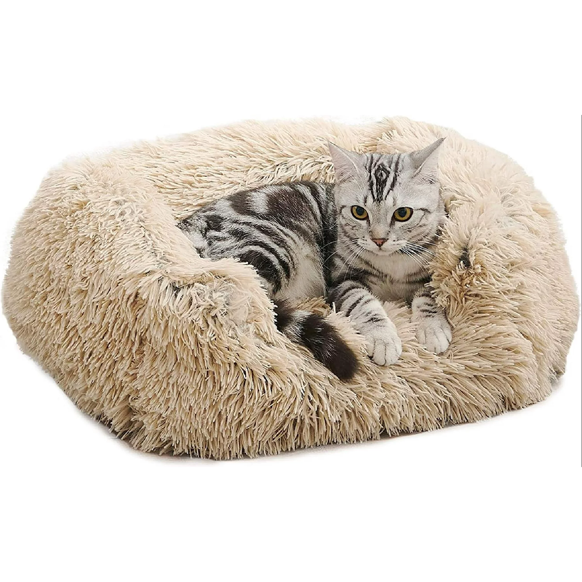 Soothe & Snooze Lounge Shag Dog Bed